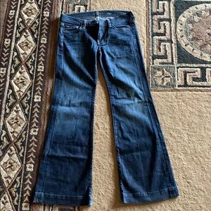 7 For all mankind Bootcut Jeans, Silver 7 pockets
